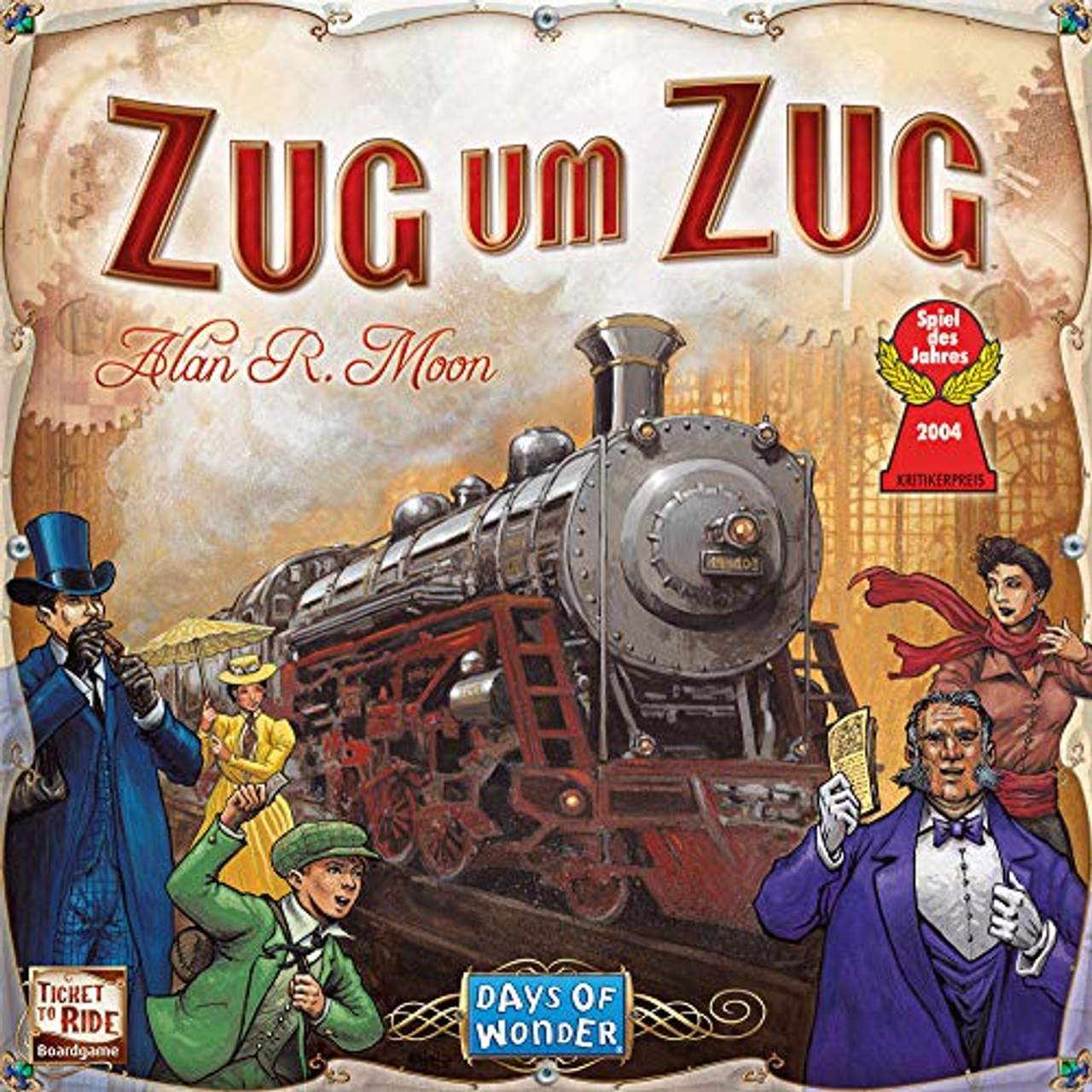 Zug um Zug Grundspiel, Spiel des Jahres 2004