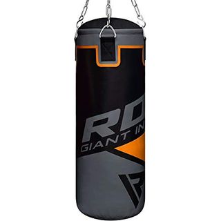 RDX Boxsack Set Gefüllt Kickboxen MMA Muay Thai Boxen Mit Wandhalterung 4PC DE 