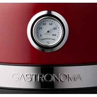 Gastronoma 18130001 Retro Edel Wasserkocher 1,70 Liter Temperaturanzeige