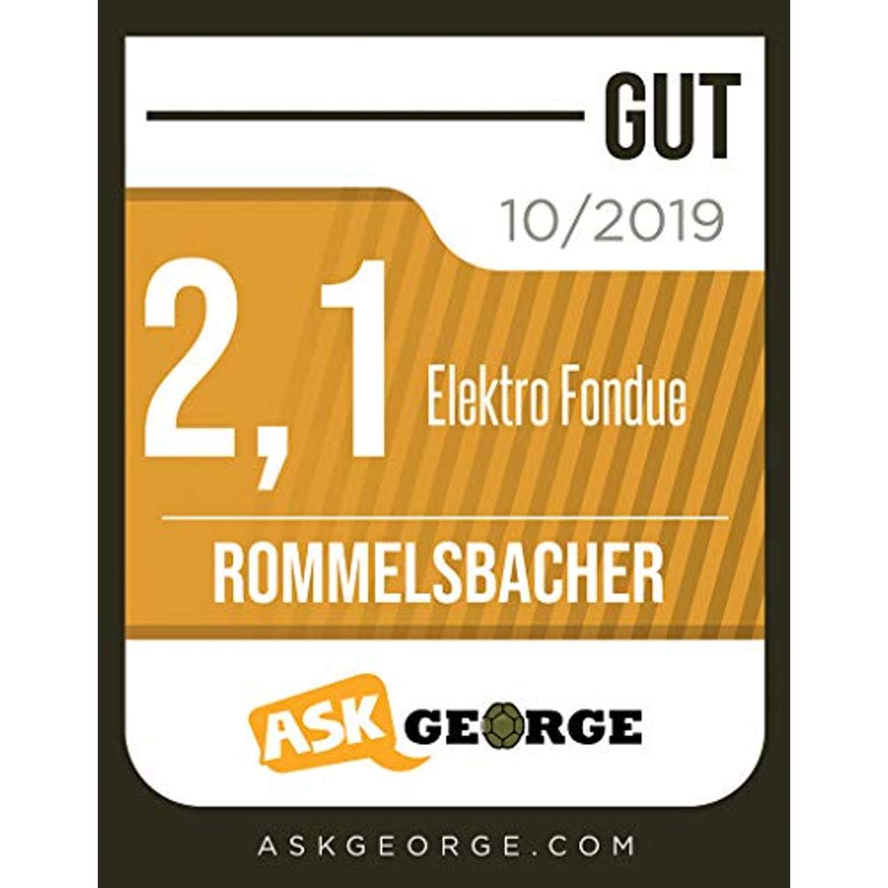 Rommelsbacher Fondue Edelstahl schwarz