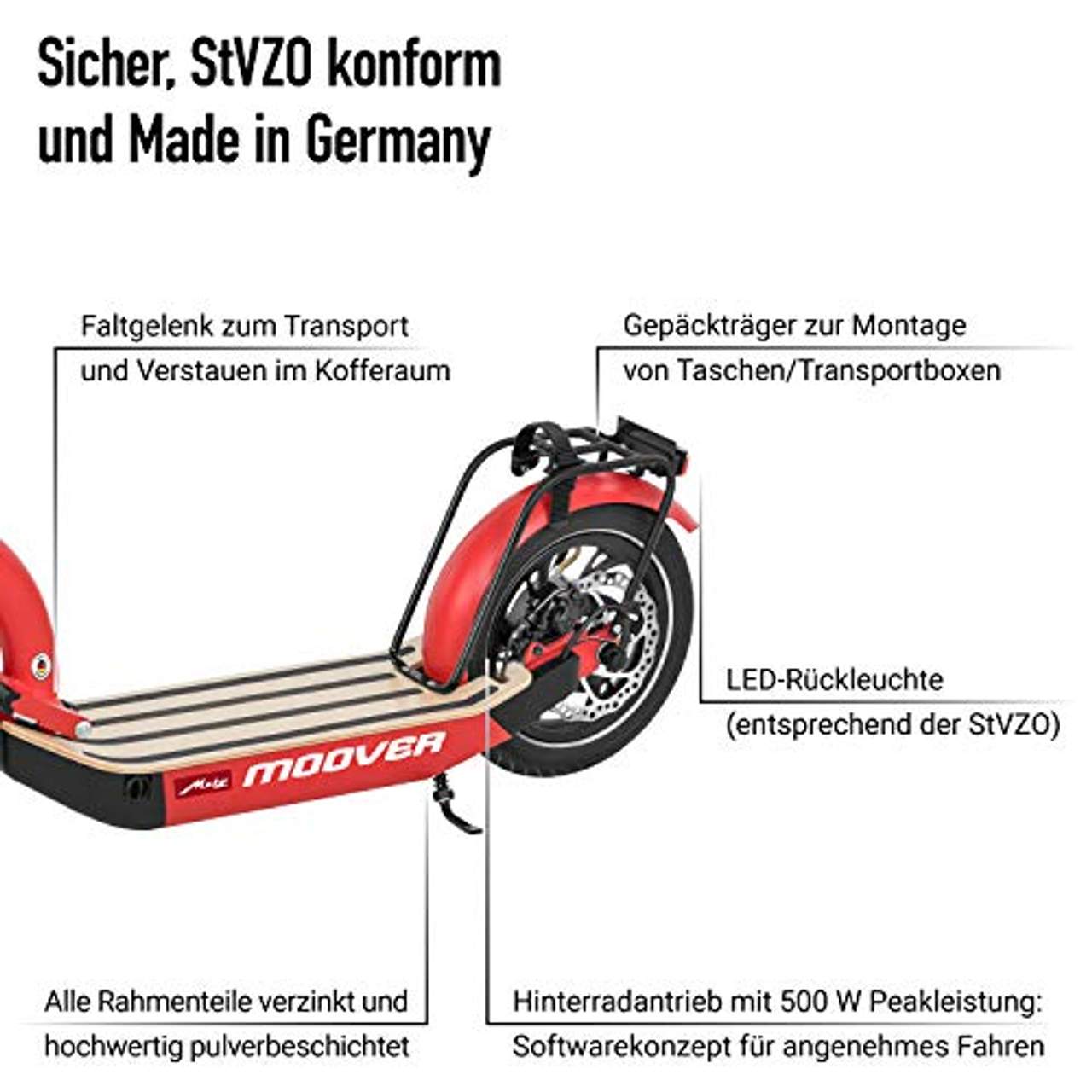 Metz moover E-Scooter mit Zulassung in DE