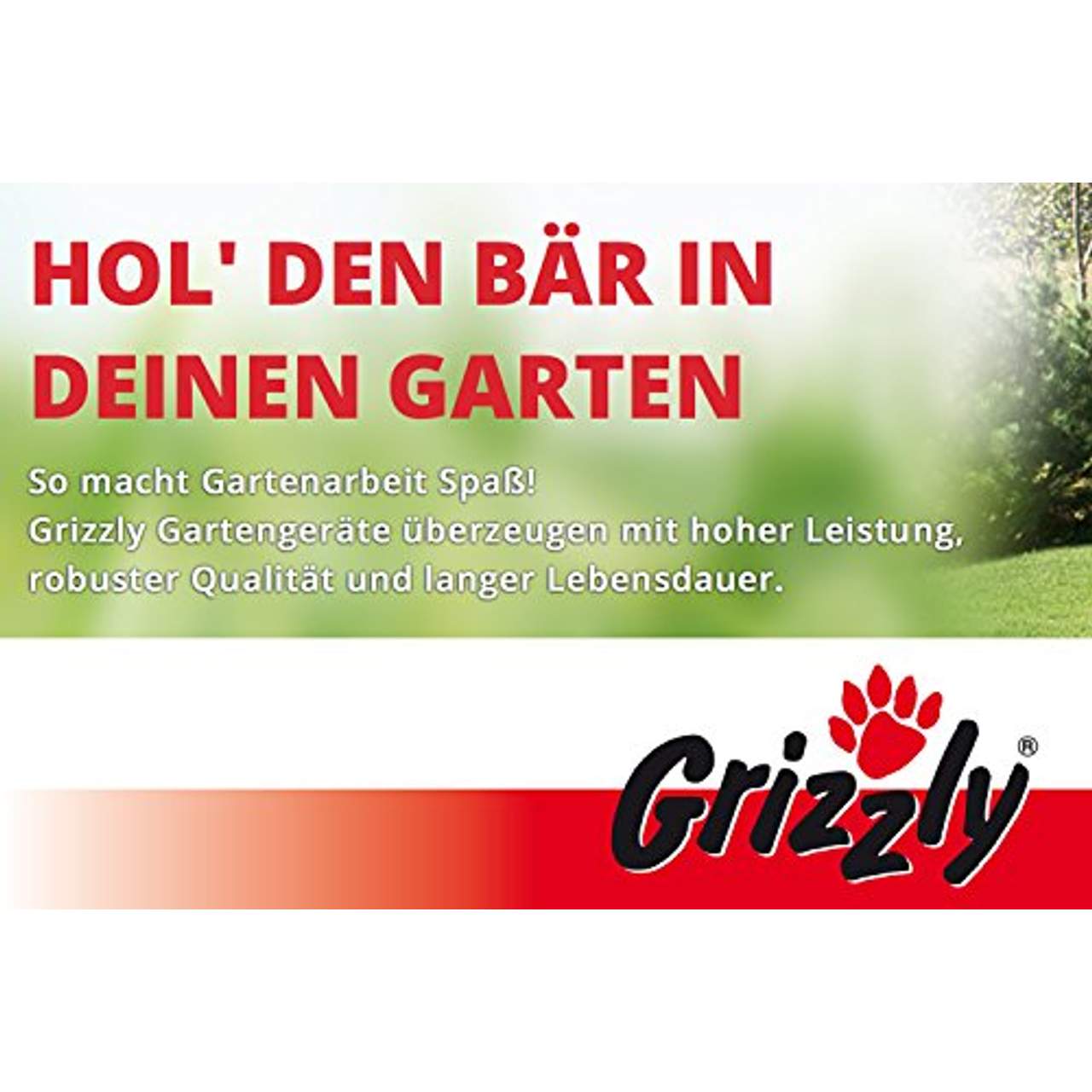 Grizzly Elektro Luftkissen Rasenmäher ERM 1600 34 L