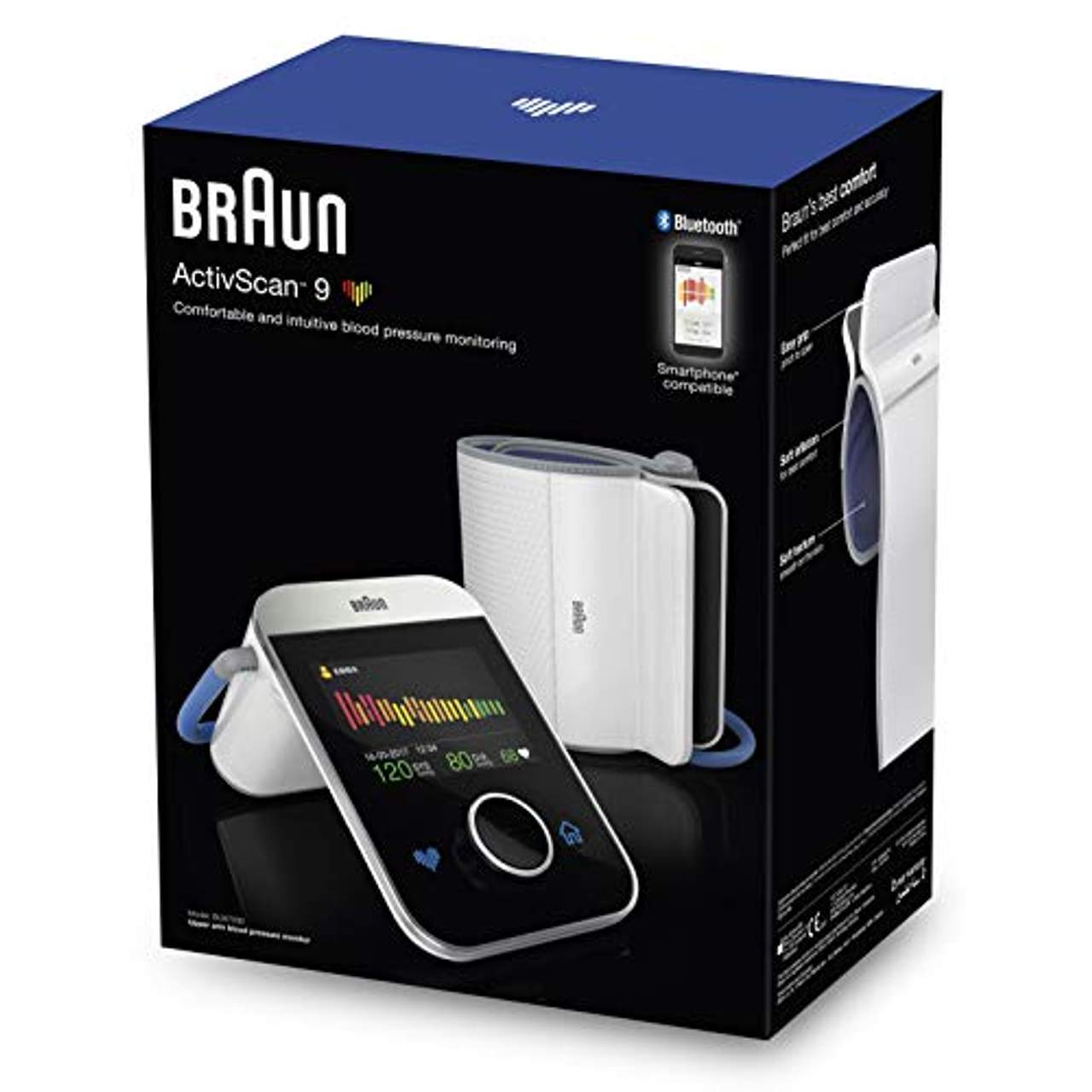 Braun ActivScan 9 Digitales Oberarm-Blutdruckmessgerät