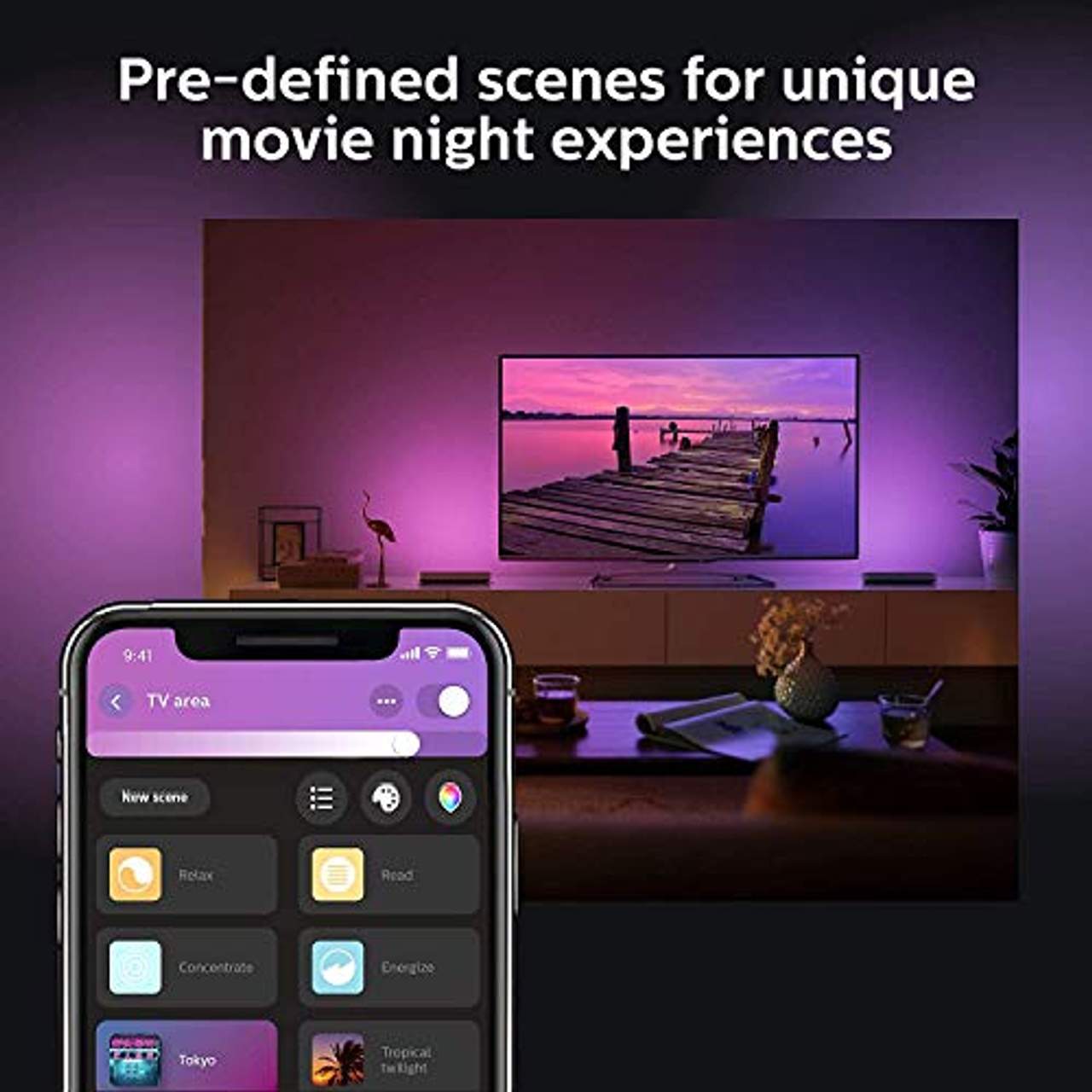 Philips Hue White and Color Ambiance Play Lightbar