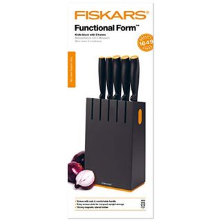 Fiskars Design-Messerblock mit 5 Messern