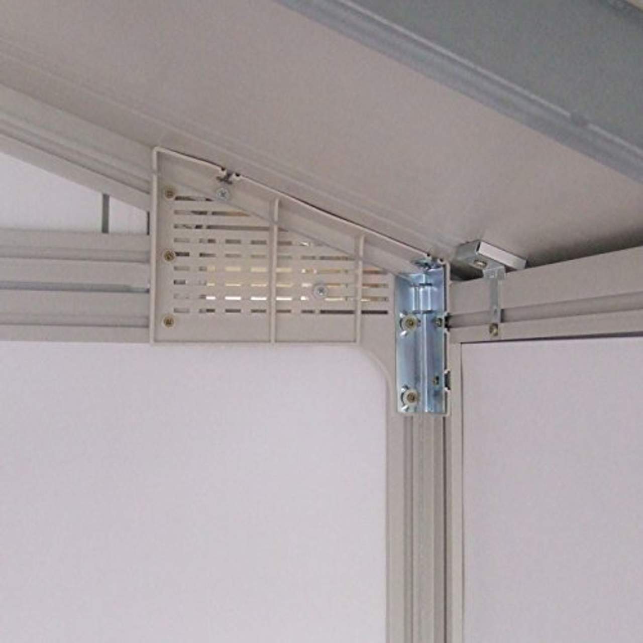 Ondis24 Gartenhaus Deco H 11 dunkelgrau weiß