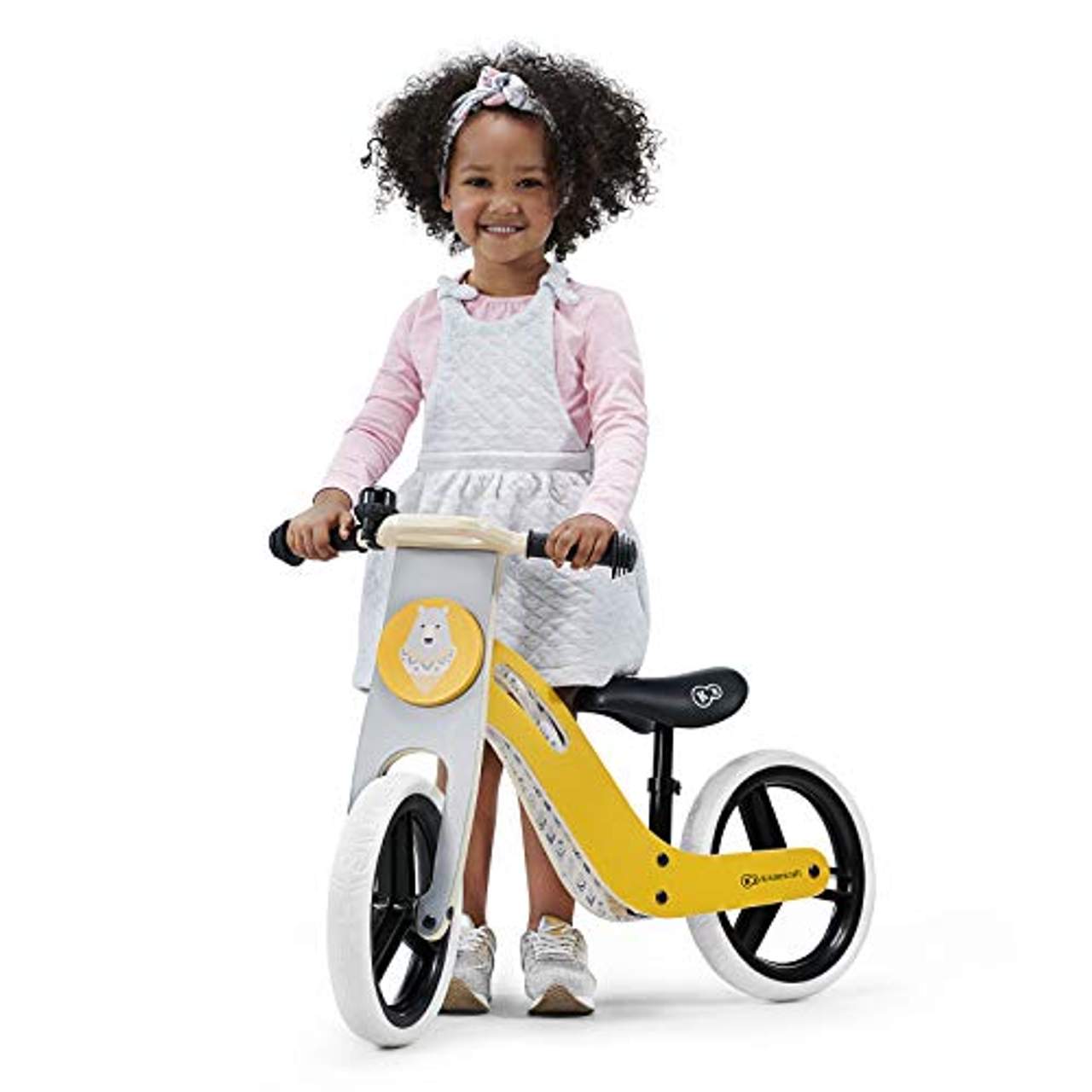 Kinderkraft Laufrad aus Holz Uniq Lernlaufrad Kinderlaufrad leichtes