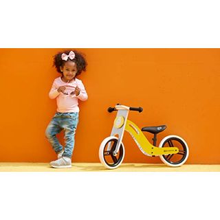Kinderkraft Laufrad Kinder Lernlaufrad Runner Exercise Bike Holz rosa 
