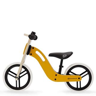 12 Räder Holzlaufrad mit verstellbarer Sitz Schwarz/Natur Lauflernrad Lernlaufrad bis zu 35kg HyperMotion Laufrad Holz Lauflernrad für Kinder ab 3+ Jahren Kinderlaufrad aus Holz leichte 3,2 kg