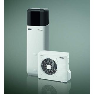 Funktionsweise der ROTEX HPSU monobloc - die Luft-/Wasser-Wärmepumpe für die Außenaufstellung.