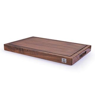zayiko hochwertiges Holz Schneidbrett Nussbaum 45X28,50X3,60CM Schneidboard