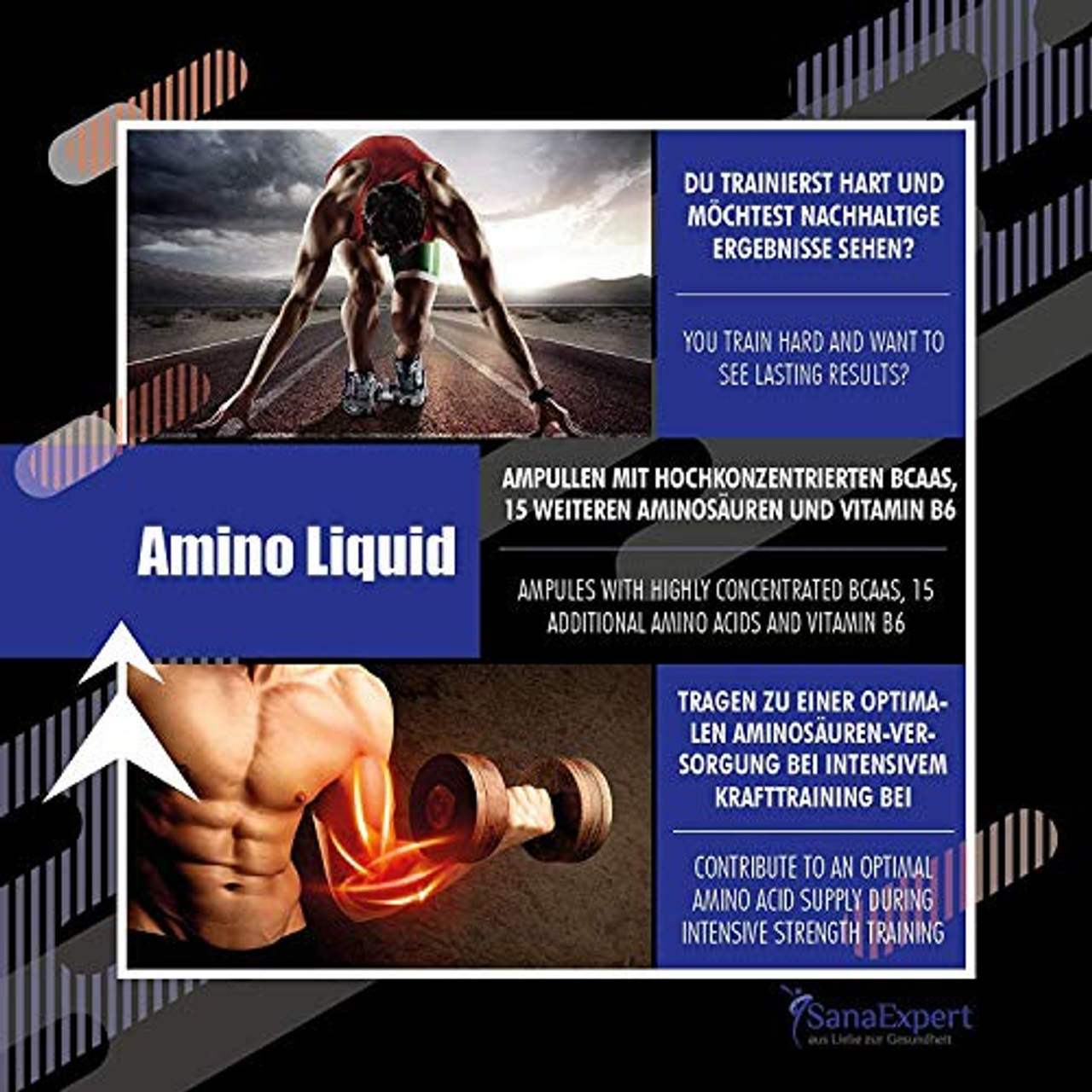 SanaExpert Amino Liquid 10000mg Aminosäuren-Konzentrat