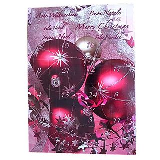Geschenkbox Schmuck Adventskalender mit Modeschmuck für Frauen und Mädchen
