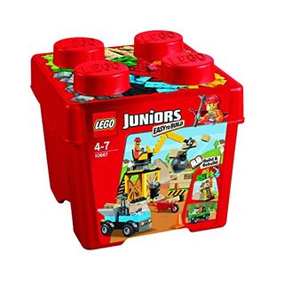 LEGO Juniors 10667 Starter Steinebox Baustelle