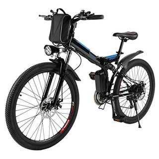 Sosper Elektrofahrrad Mountainbike 26 Zoll Faltbar E-Bike