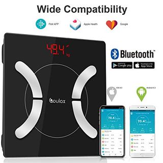EYUGLE FDA Bluetooth Smart Personenwaagen KöRperfettwaage Mit IOS/Android App 