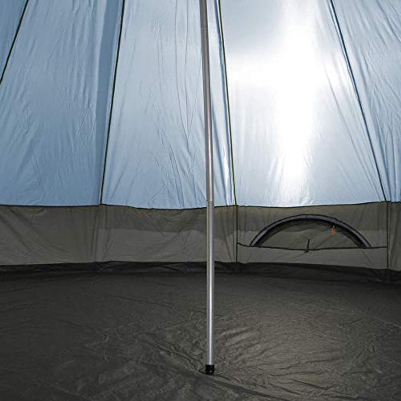 10T Outdoor Equipment Campingzelt Mojave 500 Arona XXL Tipi Zelt wasserdichtes 5-10