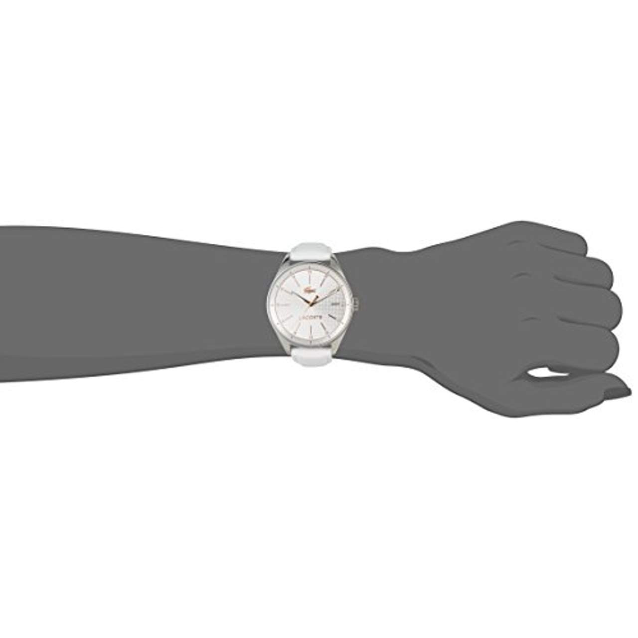 Lacoste Damen-Armbanduhr Analog Quarz Leder 2000900