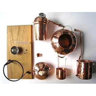 Modell "Kalif" mit Aromakorb und Thermometer Destille