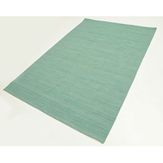 CarpetVista Kelim loom Mint grün Teppich 160x230 Moderner Teppich