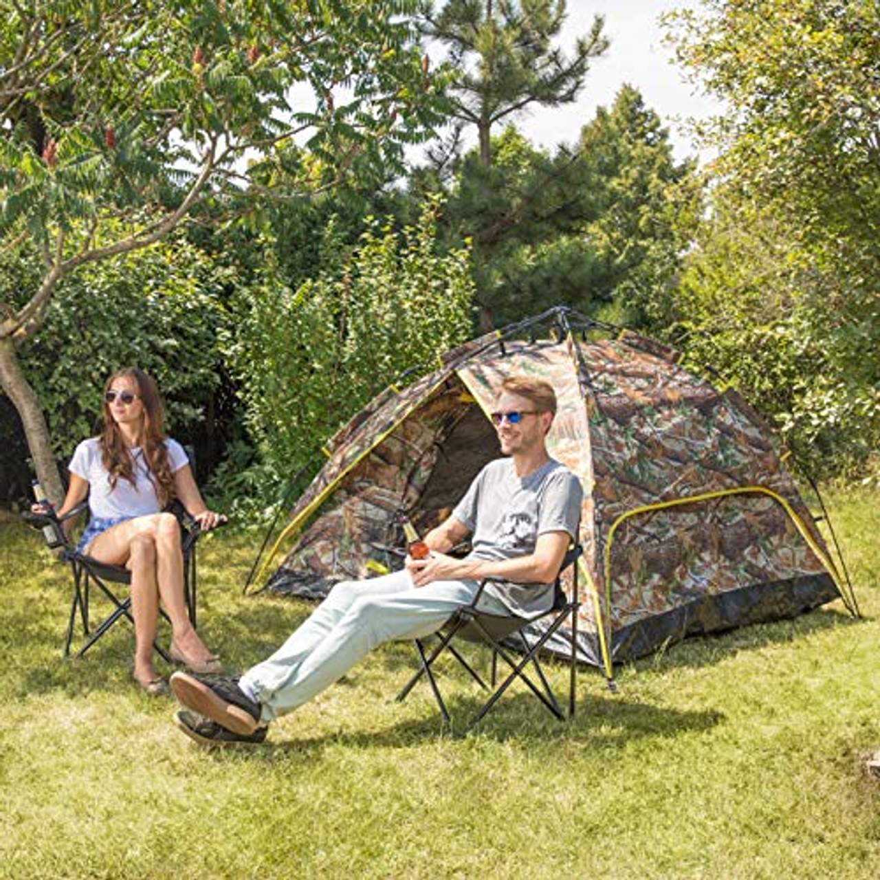 Relaxdays Campingzelt für 2-3 Personen