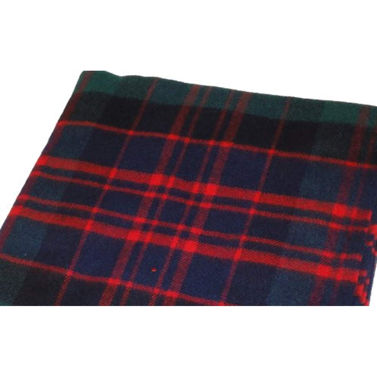 MacDonald Clan Modern Tartan Lambswool Blanket 142cm