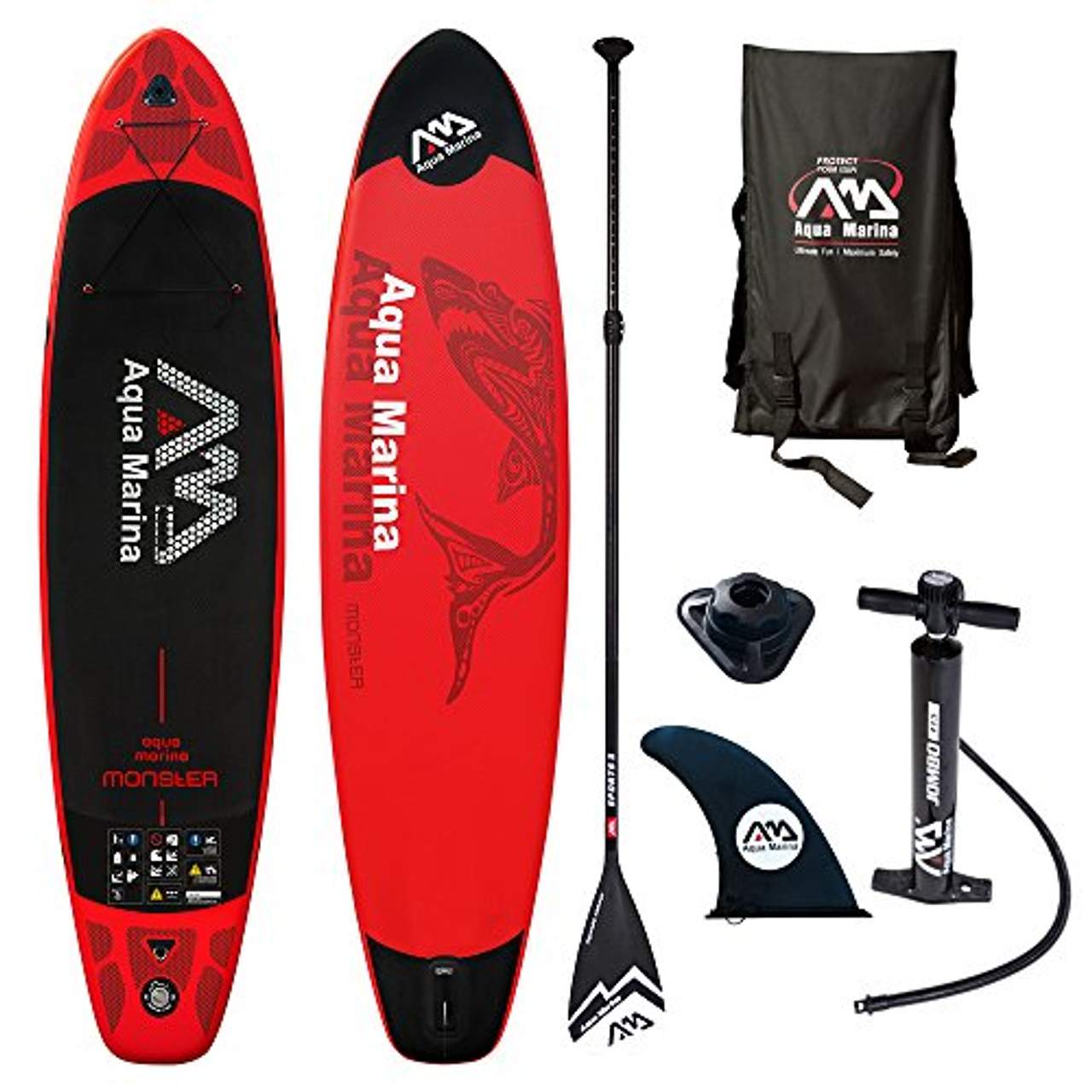 Aqua Marina Monster Modell 2018 12.0 iSUP Sup Stand Up Paddle Board