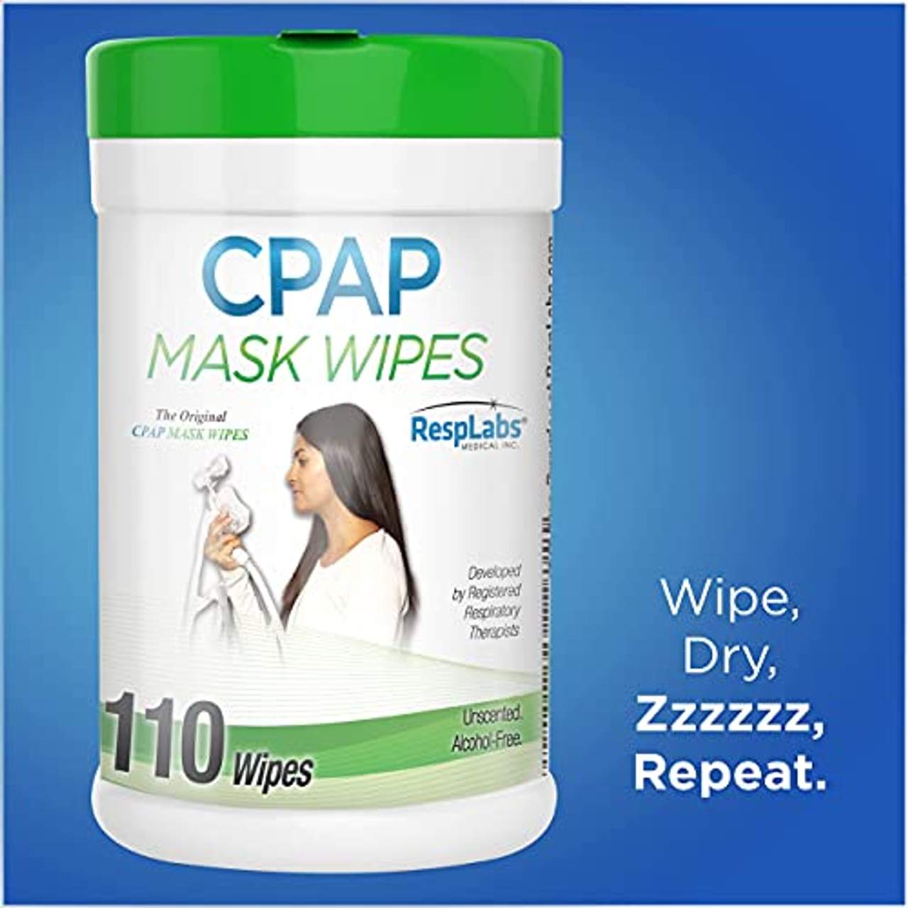 RespLabs Medical Cpap Mask Cleaning Wipes