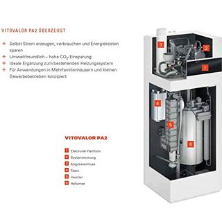 Viessmann Paket Vitovalor PA2 Brennstoffzelle Mikro KWK Pufferspeicher 750 Liter