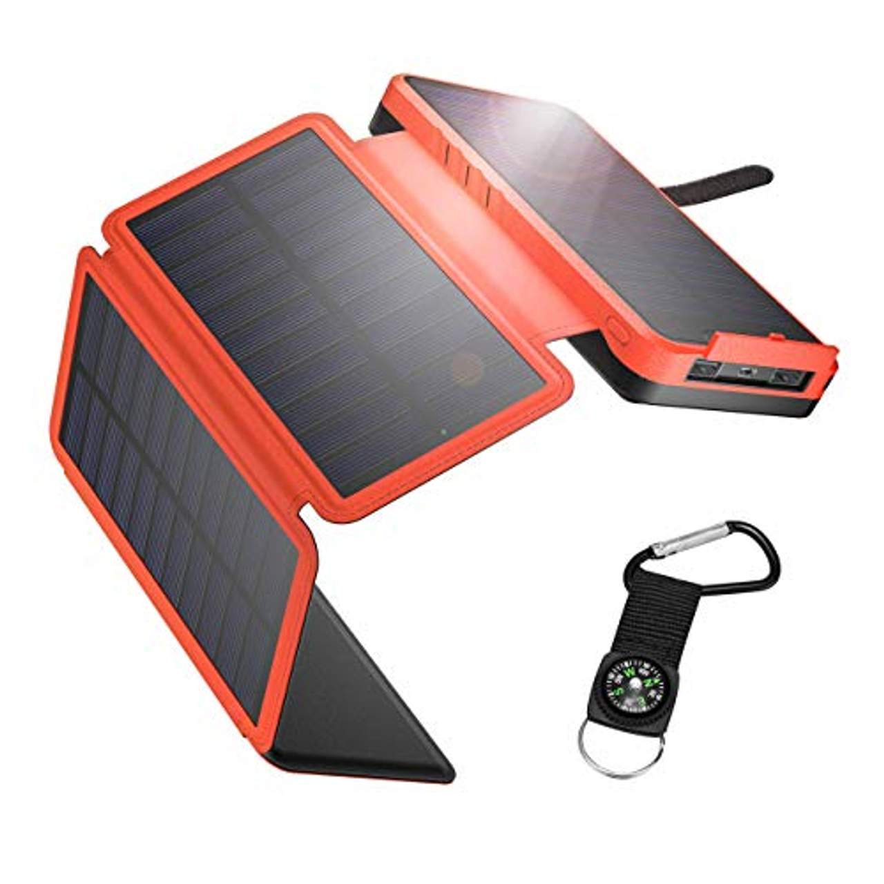 IEsafy Solar Powerbank 26800mAh Solar Ladegerät Outdoor