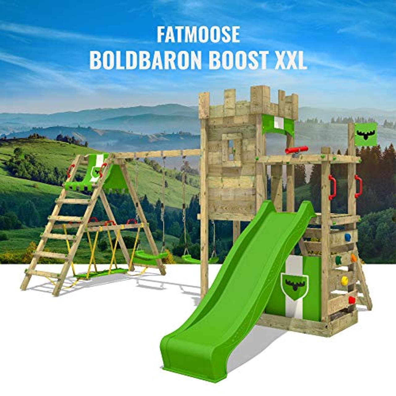 Fatmoose Spielturm BoldBaron Boost