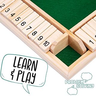 Jaques of London Deluxe Shut The Box Brettspiele