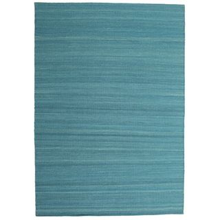 CarpetVista Kelim Loom dunkelblau Teppich 160x230 Moderner Teppich