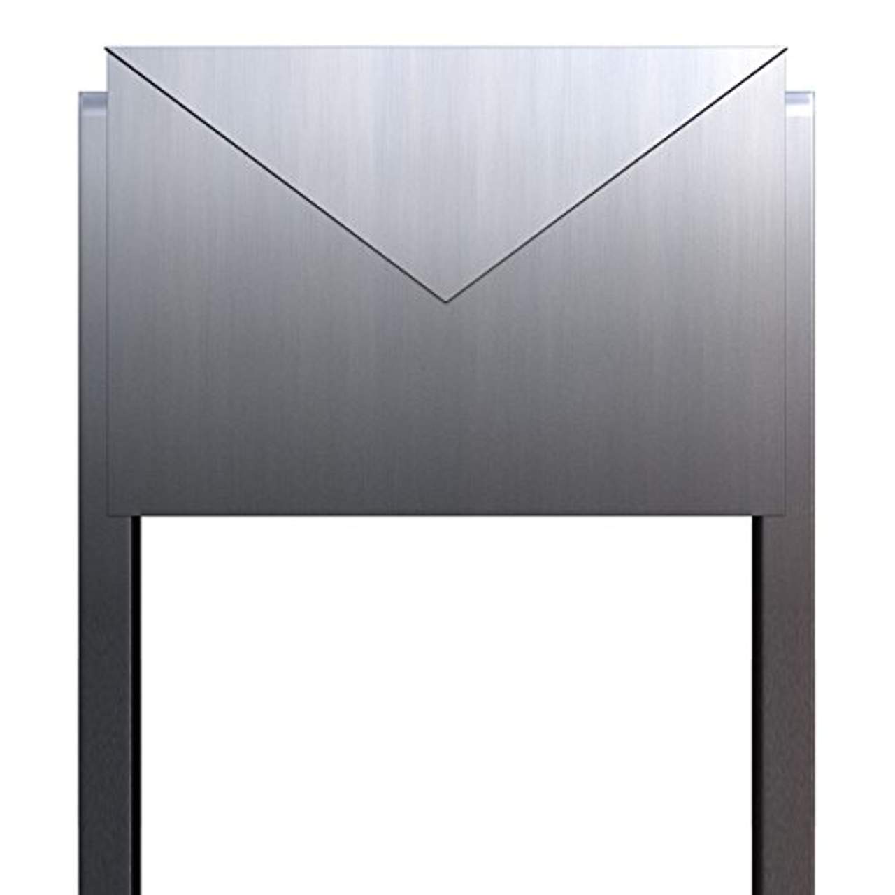 Bravios Standbriefkasten Design Briefkasten Letter Edelstahl
