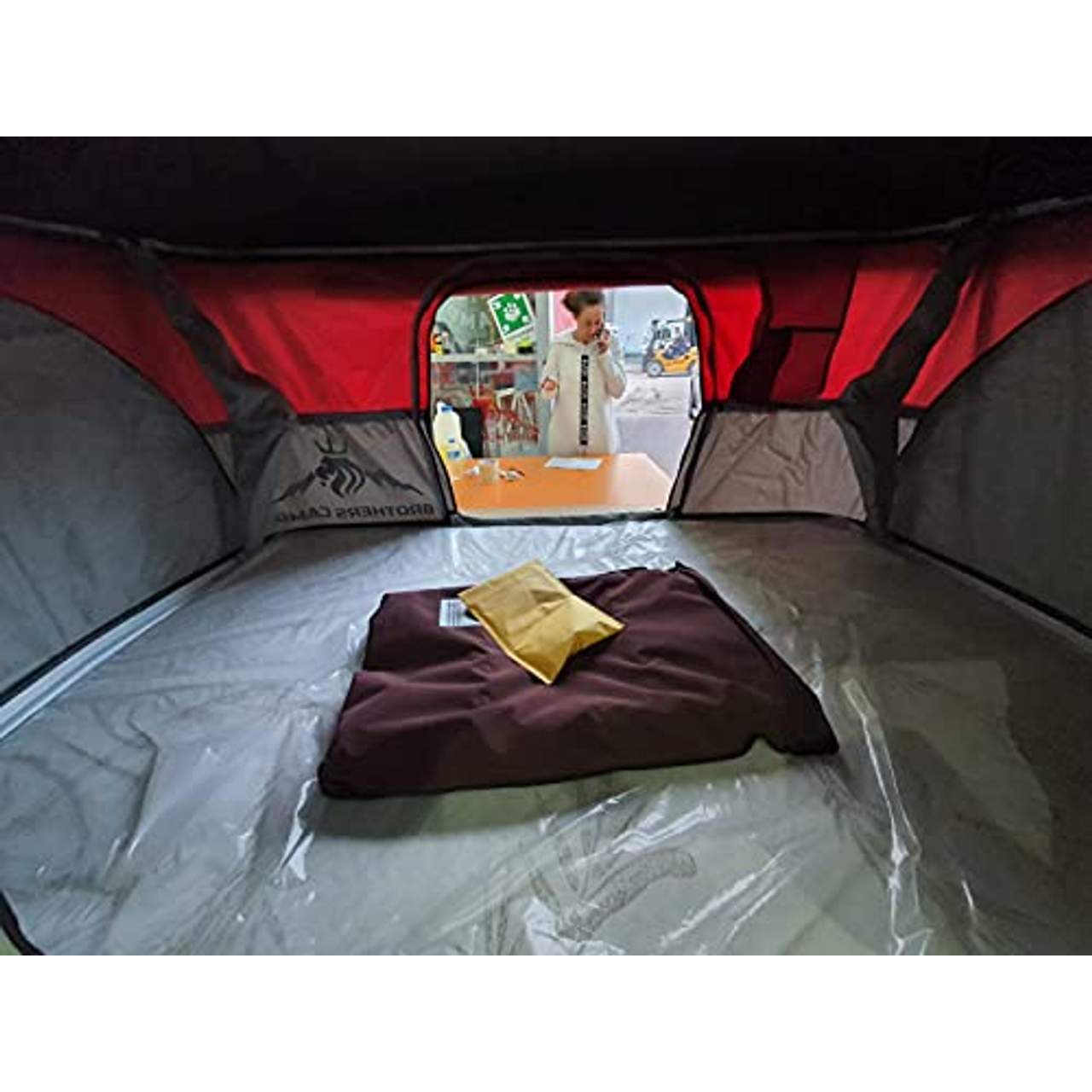 BrothersCamp 3 Personen Dachzelt Autodachzelt Easy360 150x230cm Campingzelt