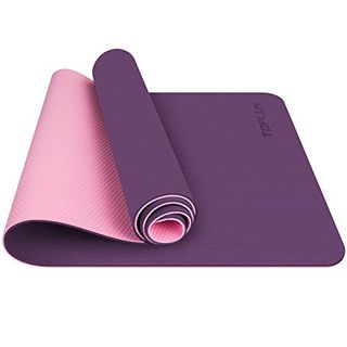 Vakind Yogamatte Gynastikmatte Übungsmatte Sportmatte für Yoga 1730x610x4mm 