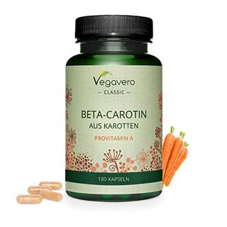 Vitabay Beta Carotin 25.000 IE 180 Softgels • Carotin kapseln hochdosiert mit... 