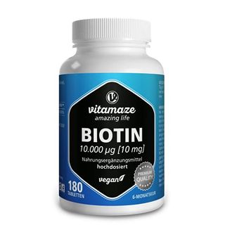 Biotin 10000 mcg hochdosiert vegan