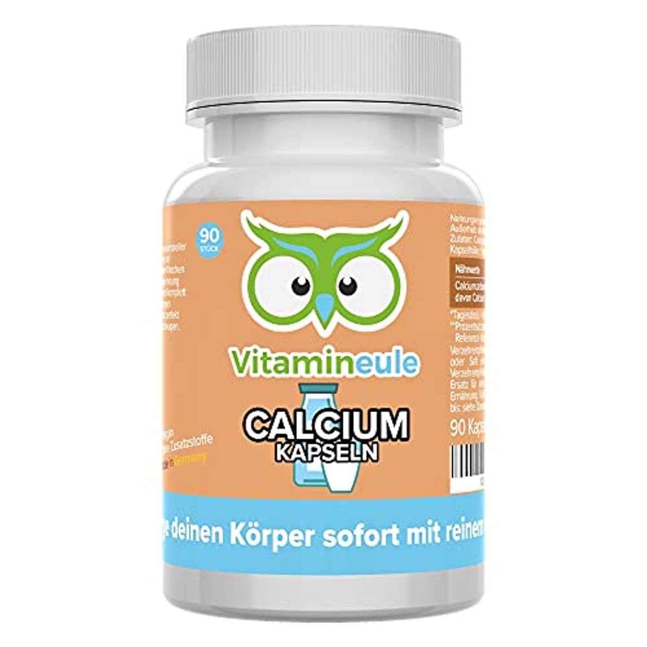 Vitamineule Calcium Kapseln hochdosiert