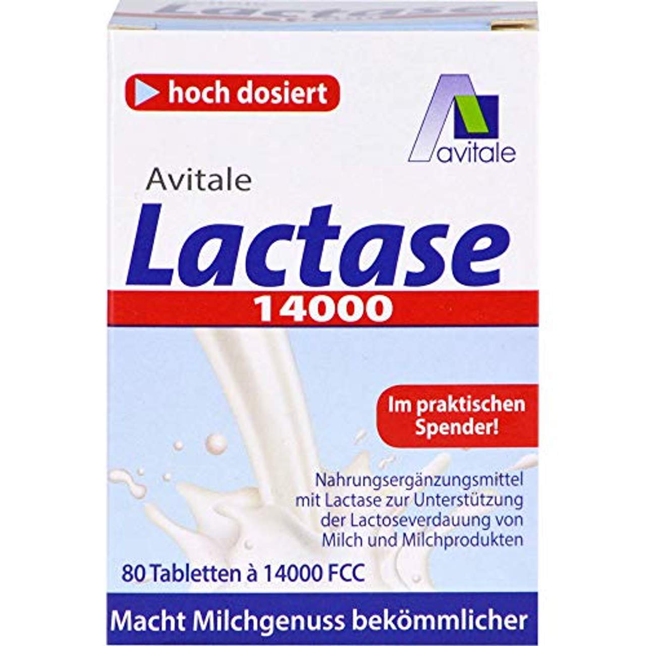Avitale Lactase 14000 Tabletten