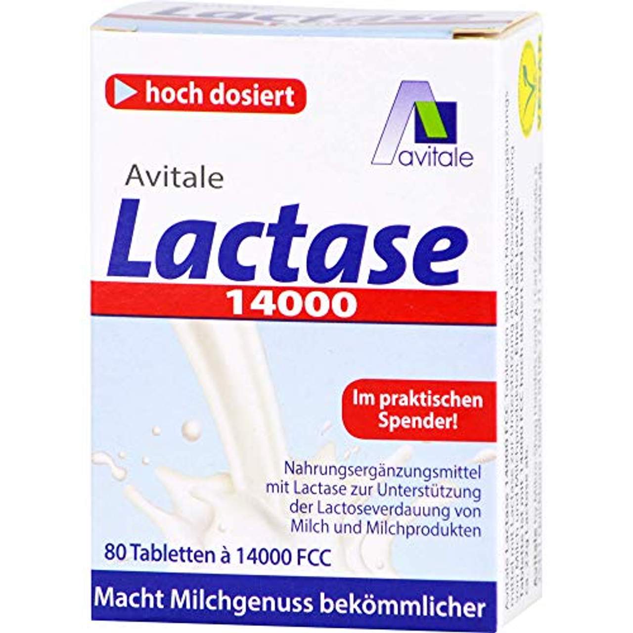 Avitale Lactase 14000 Tabletten