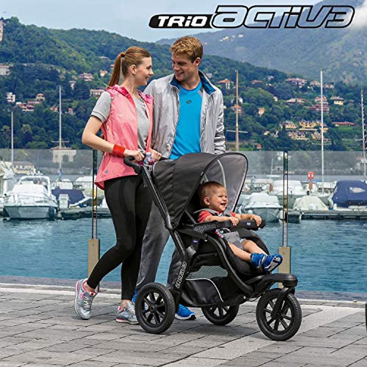 Chicco 06079270850000 Trio-System Activ 3 TOP Kombikinderwagen 3 in 1