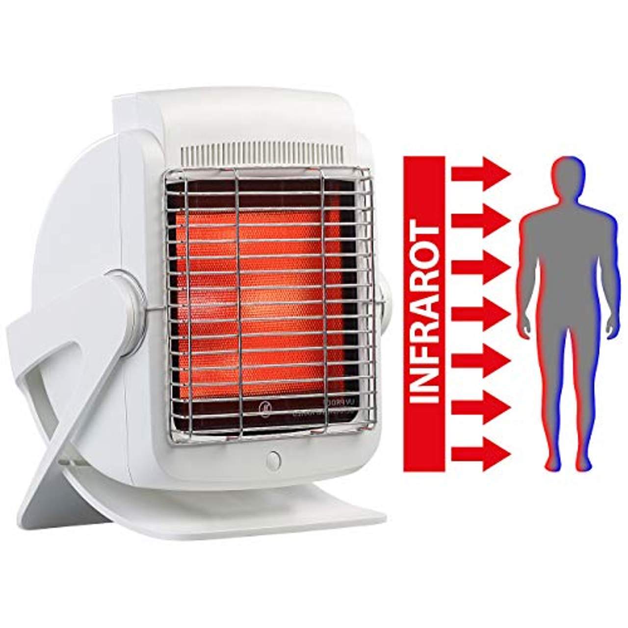 newgen medicals Rotlichtlampe: Medizinischer Infrarot-Wärmestrahler
