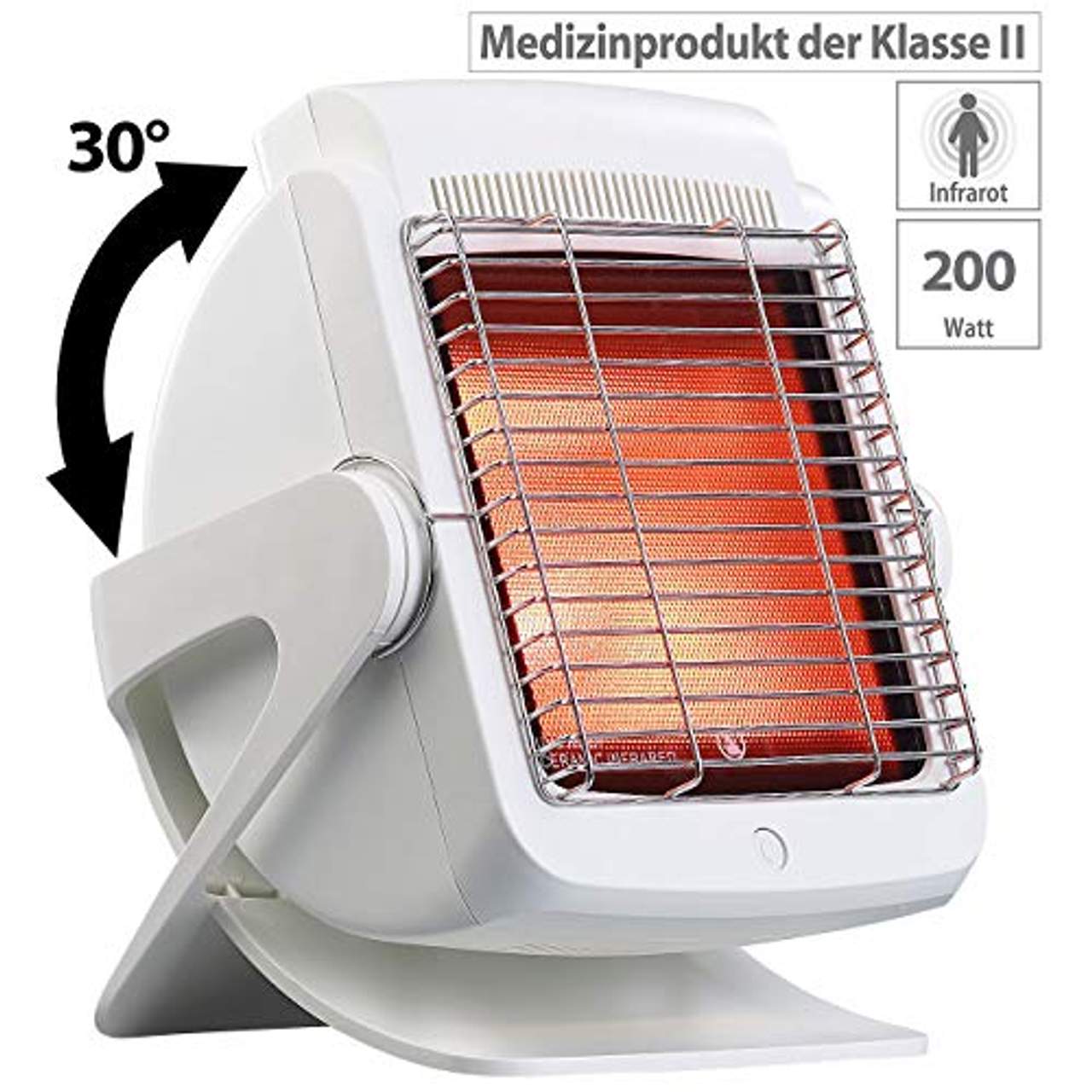 newgen medicals Rotlichtlampe: Medizinischer Infrarot-Wärmestrahler