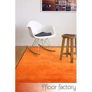 floor factory Gabbeh Teppich Karma orange Terracotta 160x230 cm