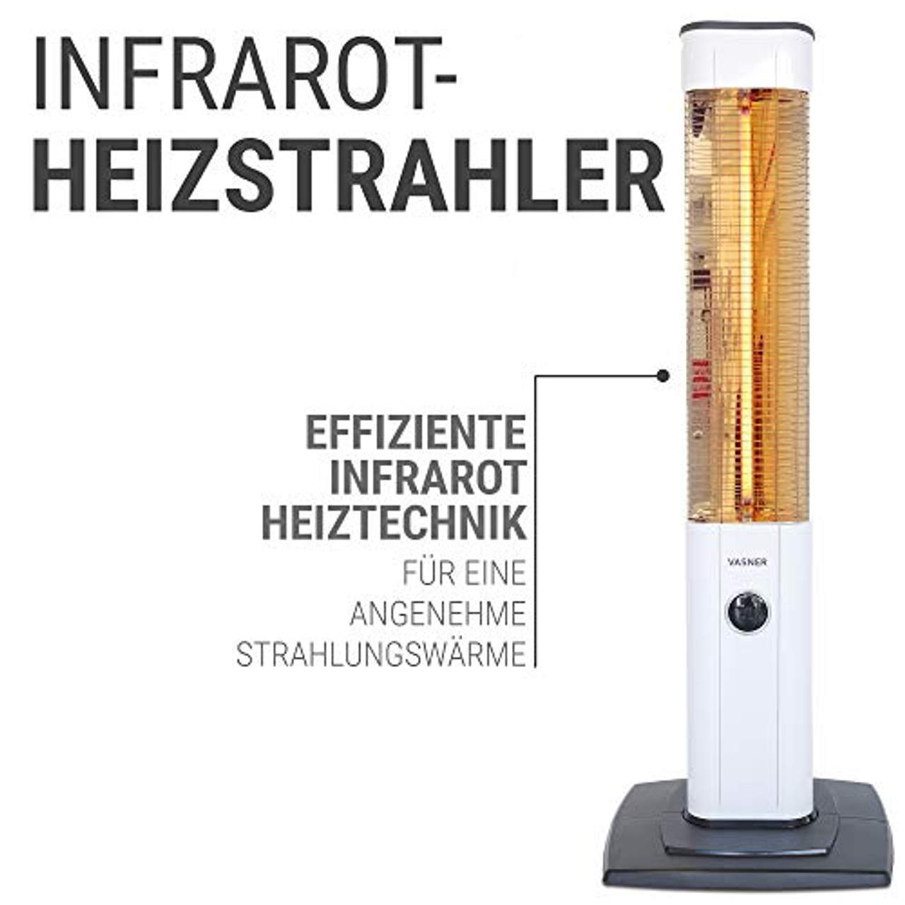 VASNER StandLine 25R Infrarot Stand-Heizstrahler