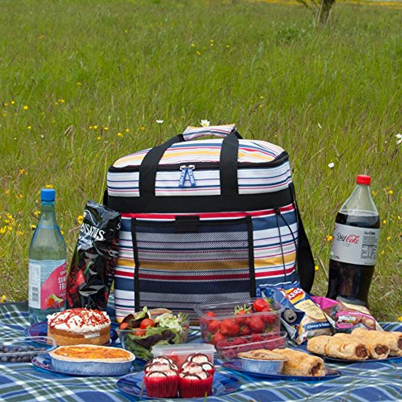 Ice Max Große Picknick Kühltasche Kühlbox Picknick Tasche-