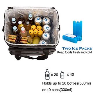 Kühltasche 20 L Picknicktasche Strandtasche Getränke Kühlbox Isotasche 266787 