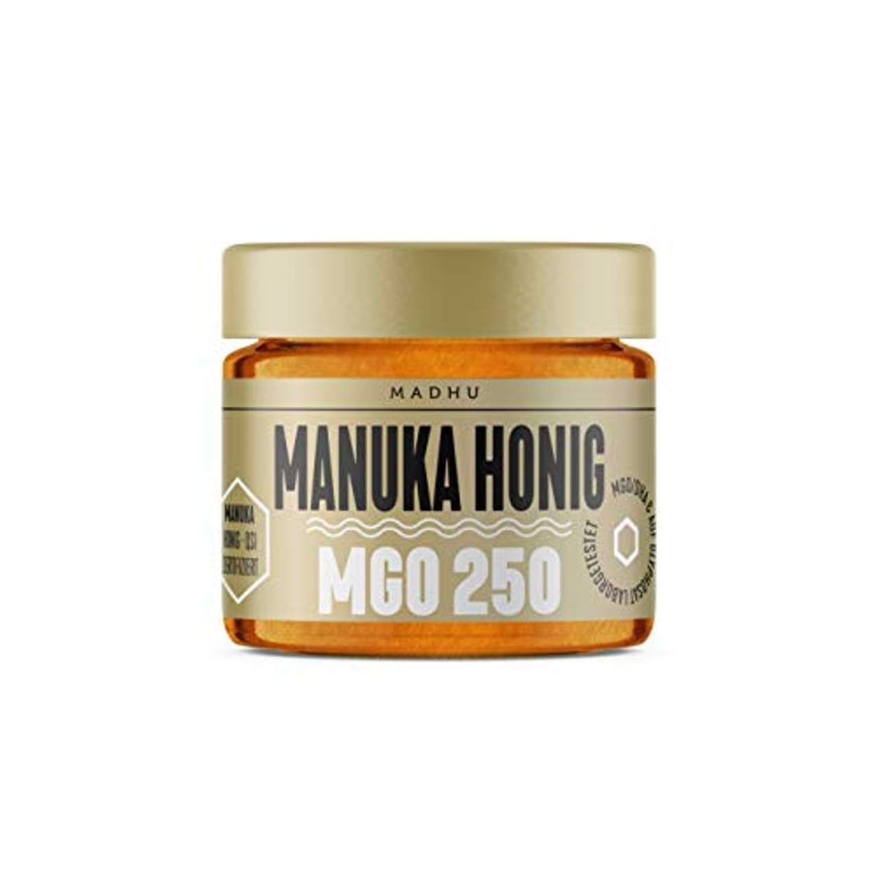 Madhu PureRawHoney Manuka Honig 250+ MGO 