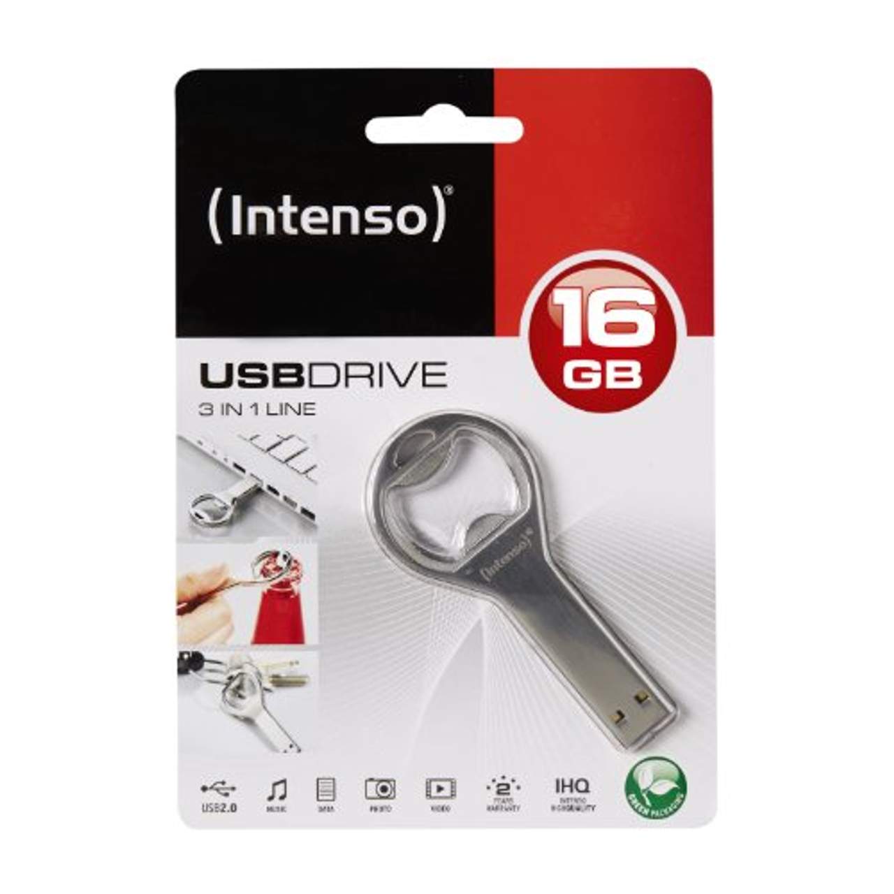 Intenso 3in1 Line 16 GB USB-Stick USB 2.0